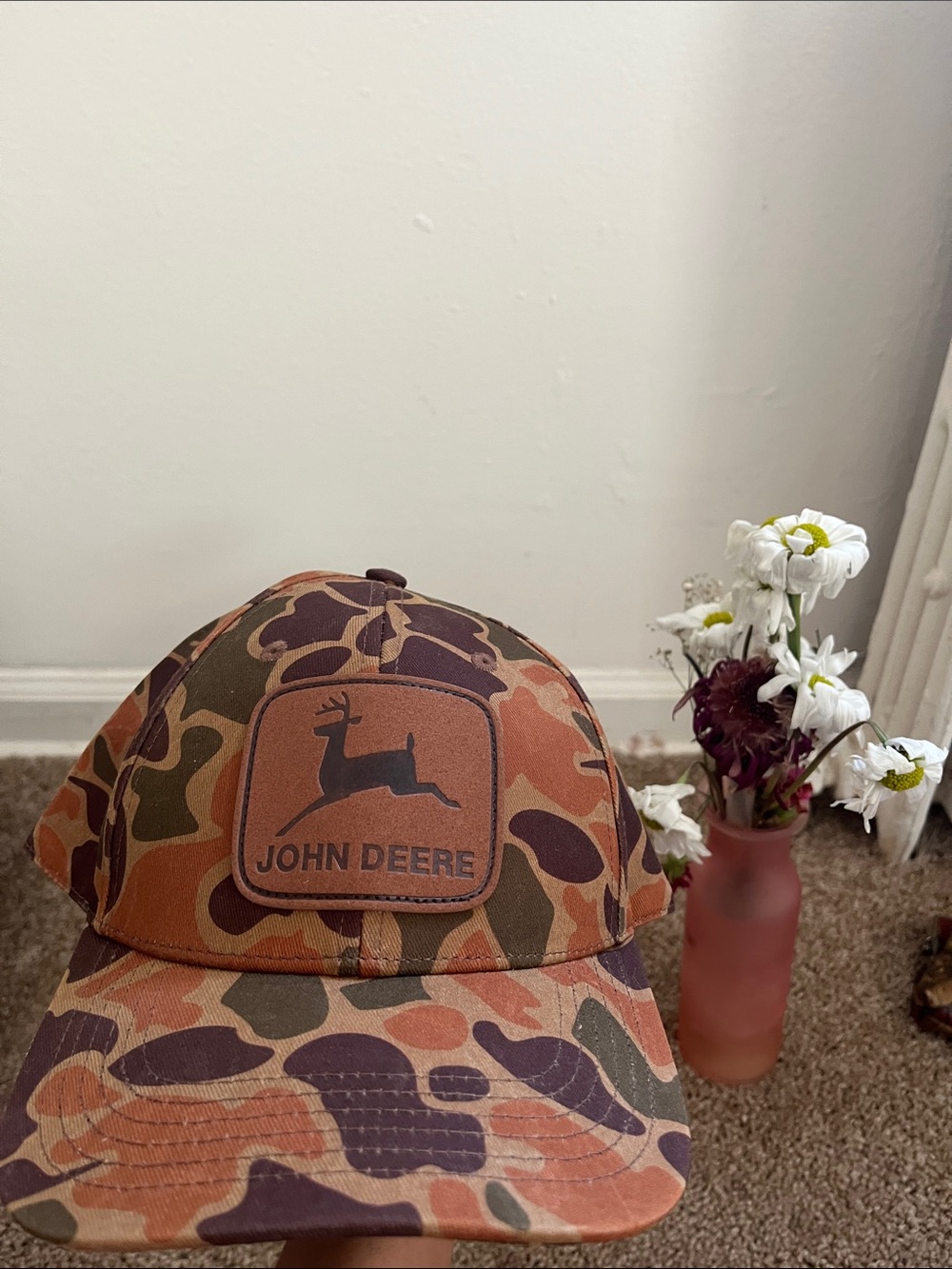 John Deere Camo Baseball Cap 🦌🌲